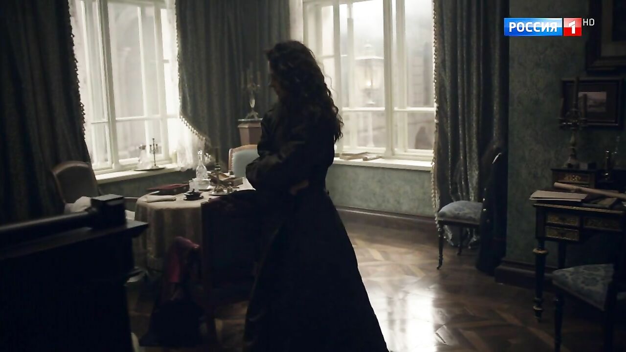 Elizaveta Boyarskaya nackt, Sexszene aus Anna Karenina s01e02 (2017)