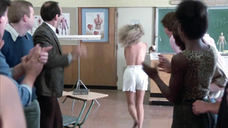 Linda Blair nude, Rebecca Perle nude, erotic scene from Savage Streets (1984)