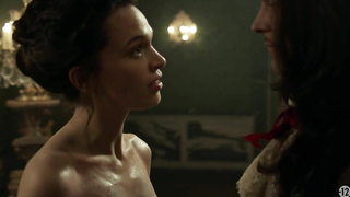 Anna Brewster nude, erotic scene from Versailles s02e01 (2017)