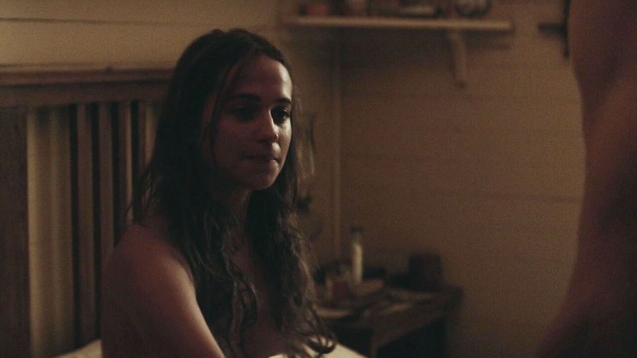 Alicia Vikander sexy, Sex scene from The Light Between Oceans (2016)